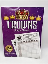 Crowns Score Sheets: 150+ Pages For Scorekeep...