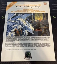 Vault of the Dragon Kings #30 dungeon crawl classics Goodman Games DCC module