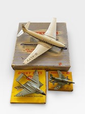 Vintage Dinky Toys Aircraft Set – Comet 702, Sea Vixen 738, Swift 734 with Boxes