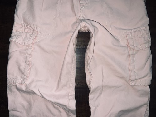 TRUE RELIGION Women’s Y2K MILITARY CARGO BIG T Pants Straight Leg Mid Rise sz 28 - Picture 5 of 9