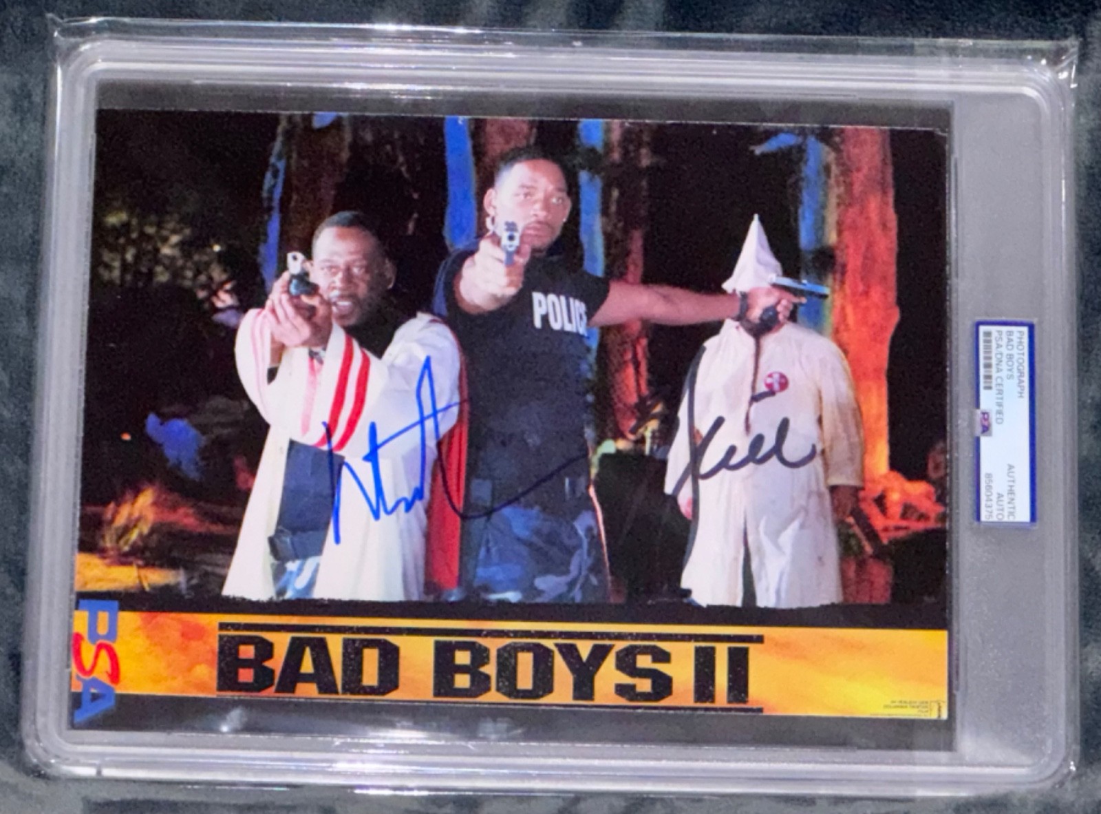 Will Smith Autographed Signed "Bad Boys" & Martin Lawrence 8x10 Photo Auto PSA 