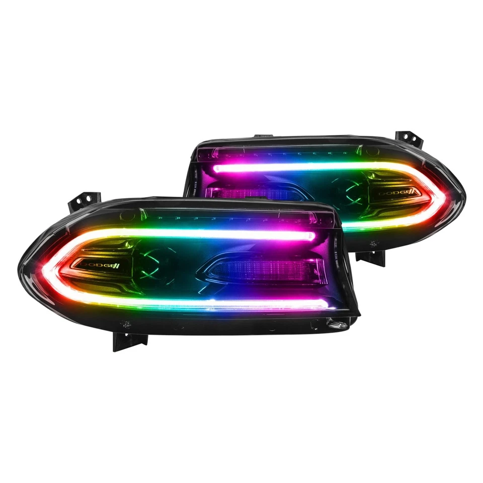 For Dodge Charger 2015-2021 ORACLE ColorSHIFT® RGB+W DRL - Изображение 2 из 4