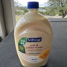 SoftSoap Hand Soap Milk Golden Honey 50 Oz Refill