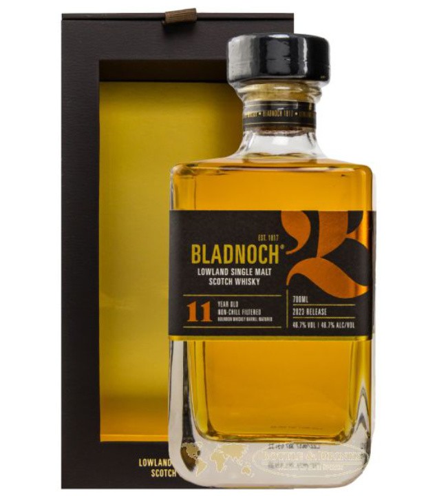 Bladnoch 11 Year Old Lowland Single Malt Scotch Whisky / 46,7 % vol / 0,7l in GK product image