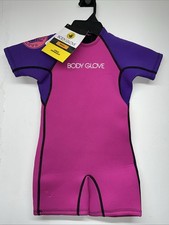 NWT Body Glove 2/2mm Pro 3 Springsuit Wetsuit Pink Purple 2-4 Y