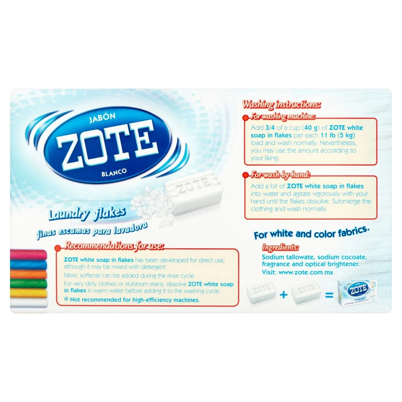 ZOTE Flakes Packaging