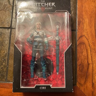 The Witcher Wild Hunt CIRI ELDER BLOOD 7'' McFarlane Action Figure NEW