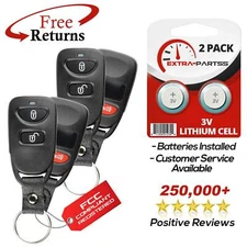 2 For 2009 2010 201 2012 Hyundai Santa Fe Keyless Entry Remote Car Key Fob
