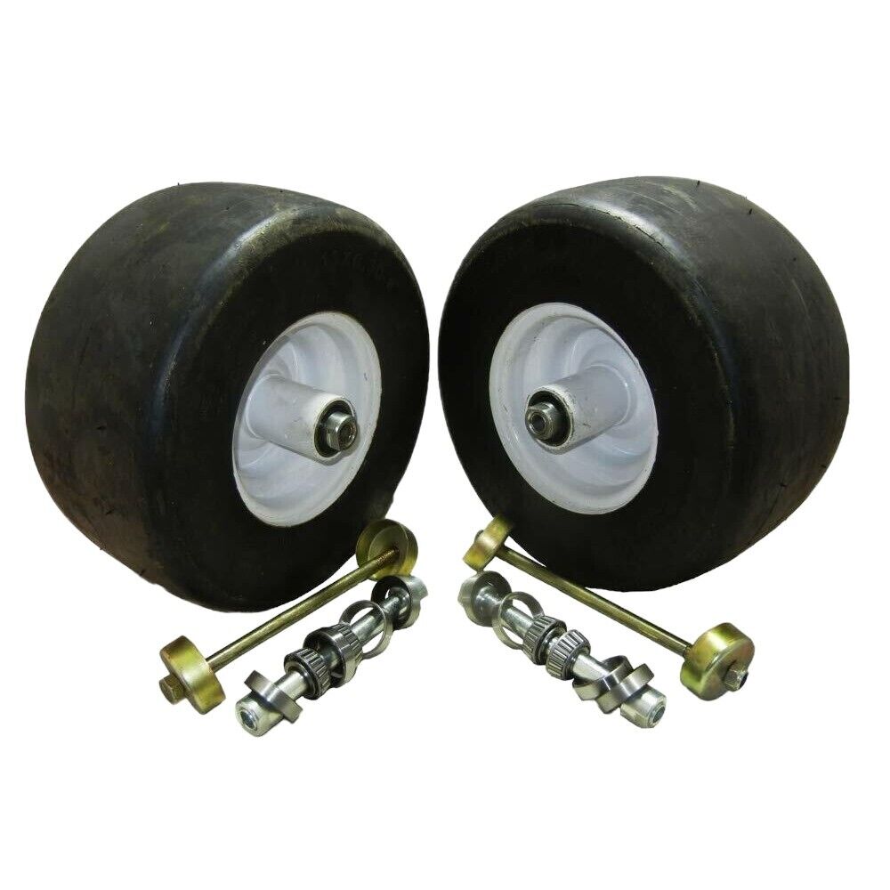 2 NO FLAT TIRES FITS EXMARK FITS TORO 109-9127 103-0065 109-9125 103-5185 633971