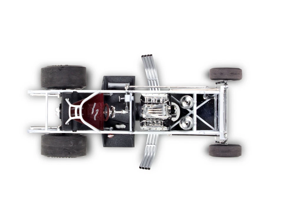 1970 Plymouth Duster Funny Auto 1:24 Kunststoff Modell Kit Monogram - Bild 4 von 4