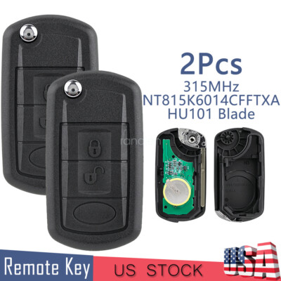 2 3B Flip Car Key Remote Control Fob for Land Rover Range Rover Sport 2006-2011
