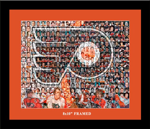Arte de pared de mosaico de regalo para fanáticos de Philadelphia Flyers con los mejores jugadores de todos los tiempos - Imagen 3 de 5