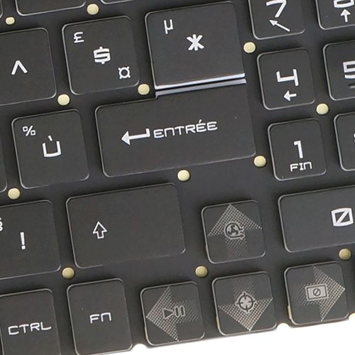 US SP FR Keyboard For MSI NSK-FG0JBN 9Z.NK1BN.J0S 9Z.NK1BN.J0F 9Z NK1BN.D1D, RGB - Picture 13 of 18