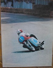 GIACOMO AGOSTINI MV AGUSTA MOTOCICLISMO COPERTINA ENCICLOPEDIA MILLERUOTE 1973