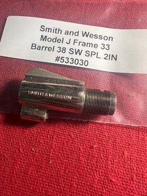 Smith and Wesson Model J Frame Barrel 38 SW SPL Stainless #6
