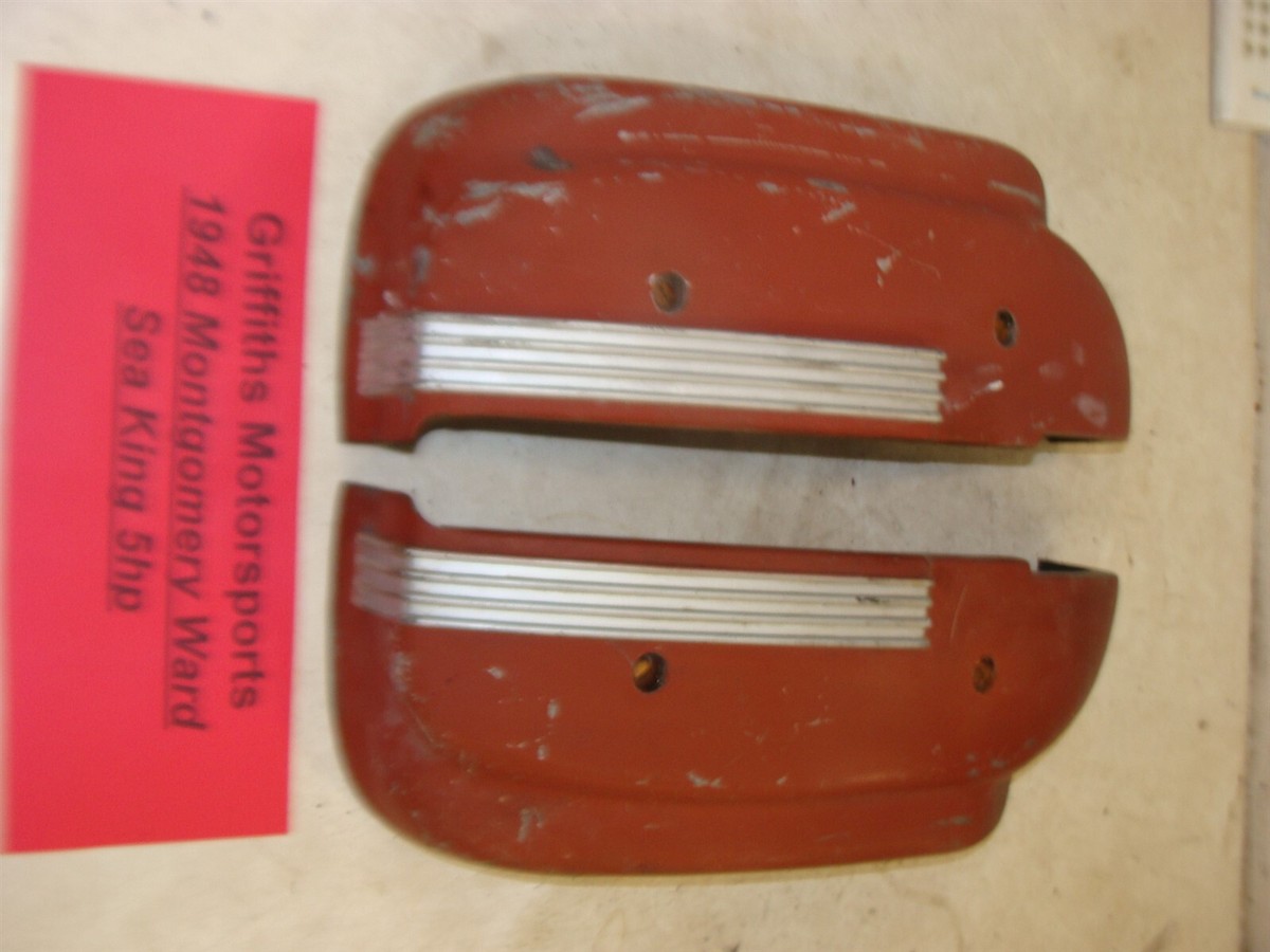 1949 Montgomery Ward GALE Sea King 5hp outboard lower side