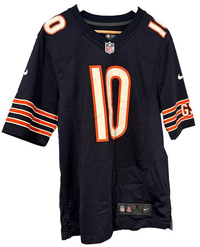 Chicago Bears Mitch Trubisky jersey mens size Small blue Nike stitched (48)