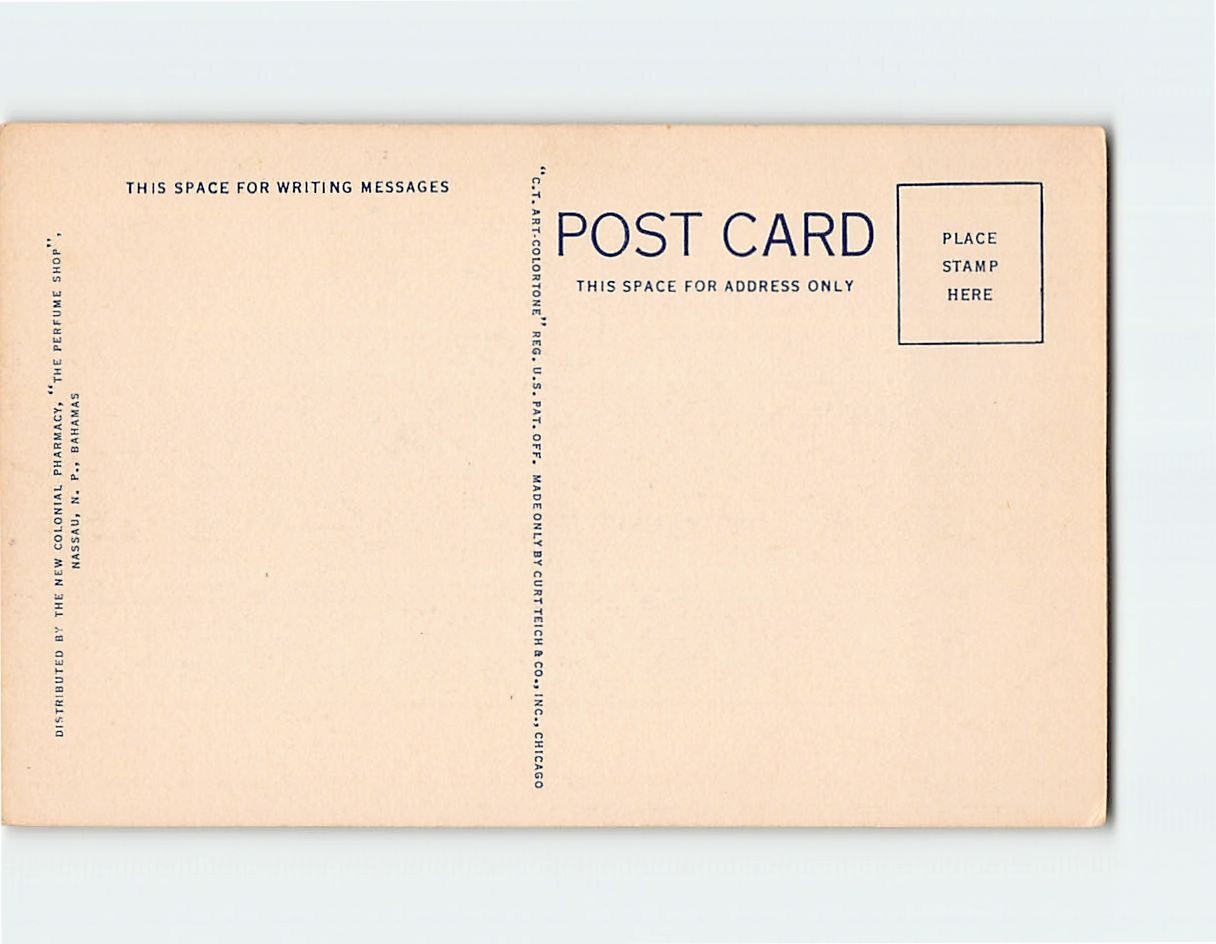 Postcard Fort Montague Beach Hotel Nassau Bahamas eBay