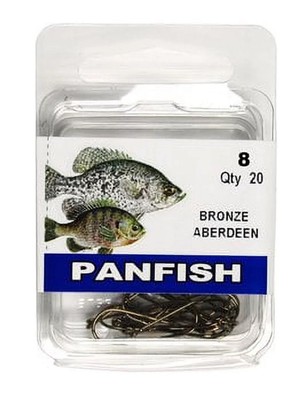 100ct Eagle Claw RABW-8 Size 8 Aberdeen Value Pack, Bronze Plated Hooks Fishing