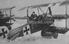 WW1 War Picture Photo German Baron Richthofen Red Baron ace 80 wins plane 3945