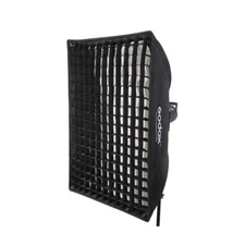 US Godox 60x90cm 24"x35" Studio Flash Strobe Light Bowens Mount Grid Softbox