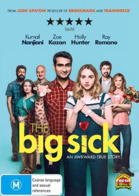 Big Sick NEW DVD Region 4 Kumail Nanjiani Zoe Kazan