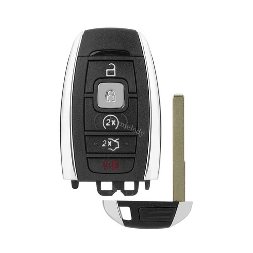 for 2017 2018 2019 2020 Lincoln MKC MKZ 5 Button Remote Smart Key Fob Case Shell - Picture 5 of 9