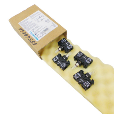 SIEMENS 3SB3400-1C 3SB3 400-1C LAMPENFASSUNG, MIT GLUEHLAMPE (1VE=5 Stück) -new-