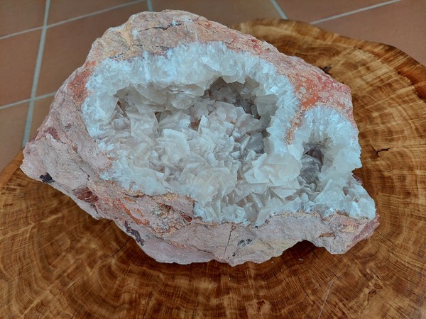 Calcita en matriz - Big Calcite matrix - Arcones Segovia Spain 27x20x20cm 9kg
