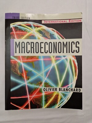 Macroeconomics (Prentice Hall series in economics), Blanchard, Olivier, Used; Go