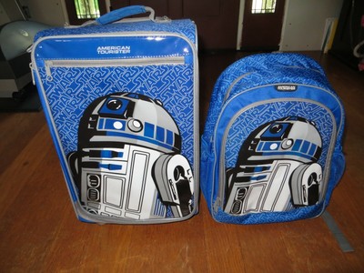 r2d2 luggage american tourister