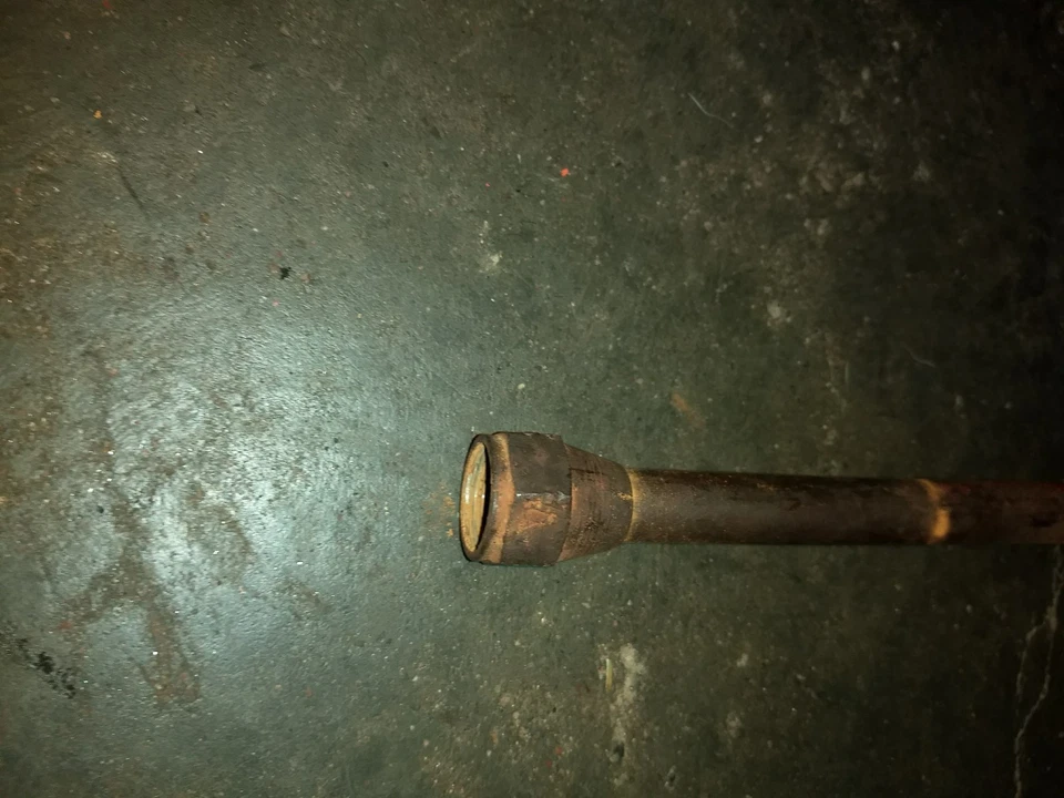 Massey Harris 22 Tractor Live Hydraulic Pump Line MH Steel oil Line part - Image 3 of 4