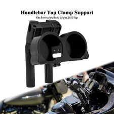10" Black Handlebar Riser with Instrument Housing Fits Harley 15 up Road Glide