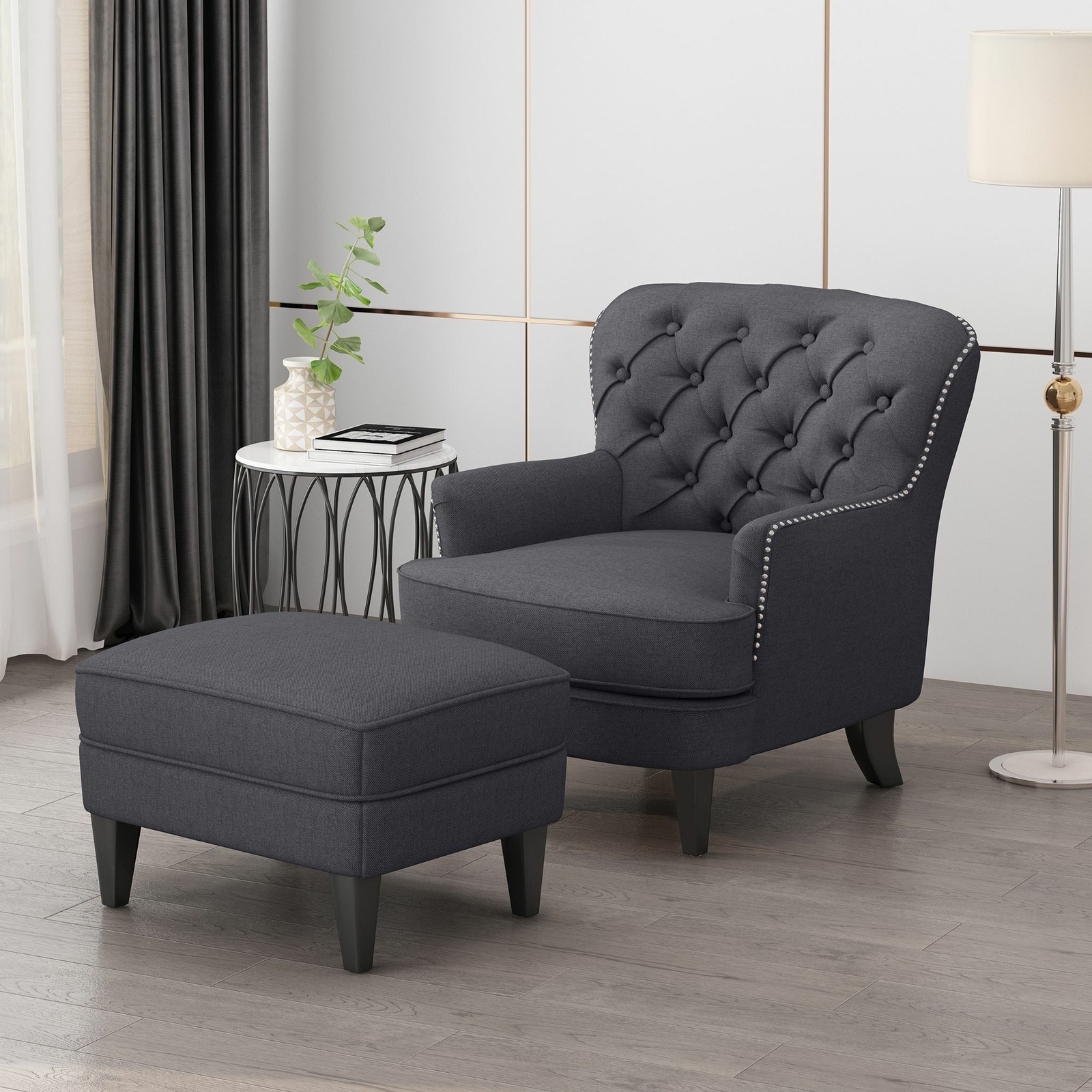 And Ottoman Set