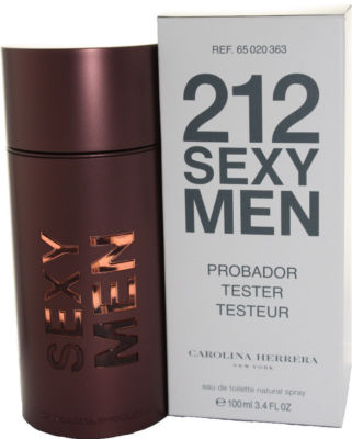 212 Sexy By Carolina Herrera 3.4oz/100ml Edt Spray For Men New same as pic