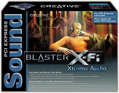 Creative Sound Blaster X-Fi Xtreme Audio SB1040 PCI Expre 7.1 THX