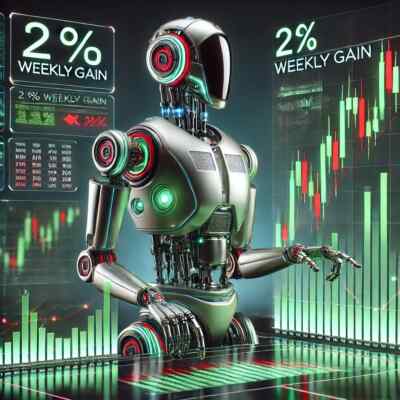 Euro Grabber Robot, 2% weekly gain on EURUSD, EURCHF, AI Logic MT4