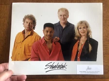 Shakatak British Jazz-Funk Pop Rock Music Group  Rare 10X8 Color Press Photo