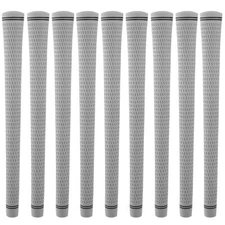 Karma Velour Tour Velvet 360 Midsize Gray 9 Piece Golf Grip Bundle - New!