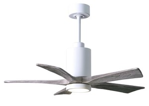 Matthews Pa5 Wh Bw 42 Patricia 42 Outdoor Ceiling Fan With Led