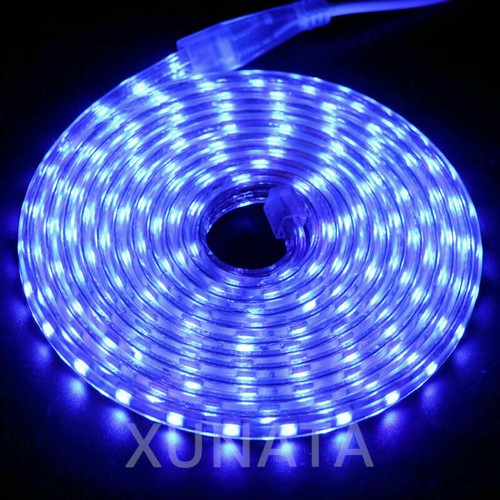 LED Strip 220V 3014 Waterproof Rope Outdoor Garden Kitchen Lights+Dimmer UK plug - Picture 13 of 15
