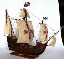 Heller Santa Maria 1:75 - set di vele per modello cucito su macchina CNC