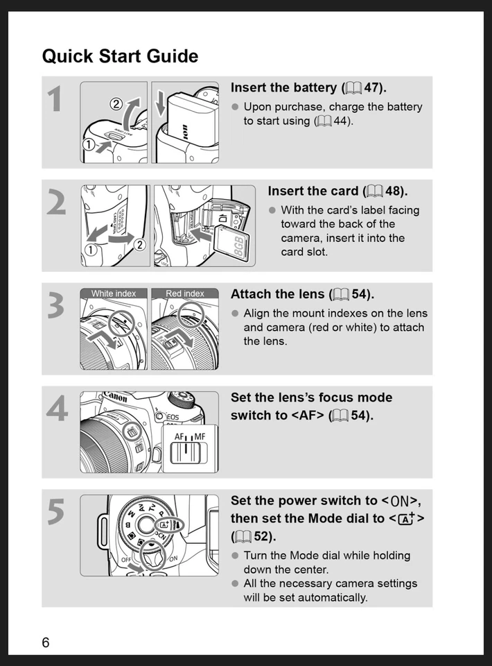 Canon EOS 90D Instruction Owners Manual EOS90D Book NEW - Image 3 of 3