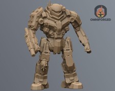 Black Knight Mini BL6-KNT MWO Mech Miniature Compatible with Battletech