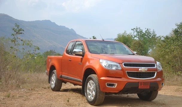 Calcomanía roja Sivler "Z71" para Chevrolet Chevy Holden Colorado UTE 2012-2016 Foto 4 de 4