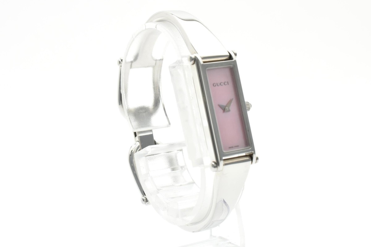 Vintage [N MINT /Box] GUCCI 1500L Pink Shell Dial 12mm Ladies