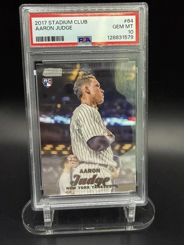 2017 Stadium Club Aaron Judge #64 PSA 10