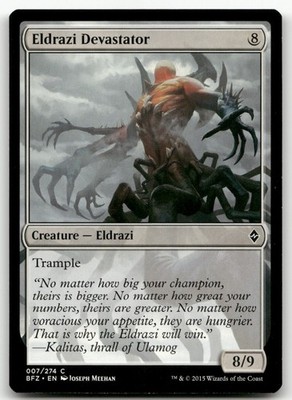 Eldrazi Devastator #7 (NM) Battle for Zendikar BFZ Magic MTG