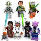 Custom Rebels figures: Ahsoka, Sabine, Hera, Zeb, Ezra, Kanan -Star Wars lego