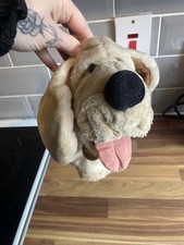 Ganz Bros. Wrinkles The Dog Puppet Vintage 80's , Brown
